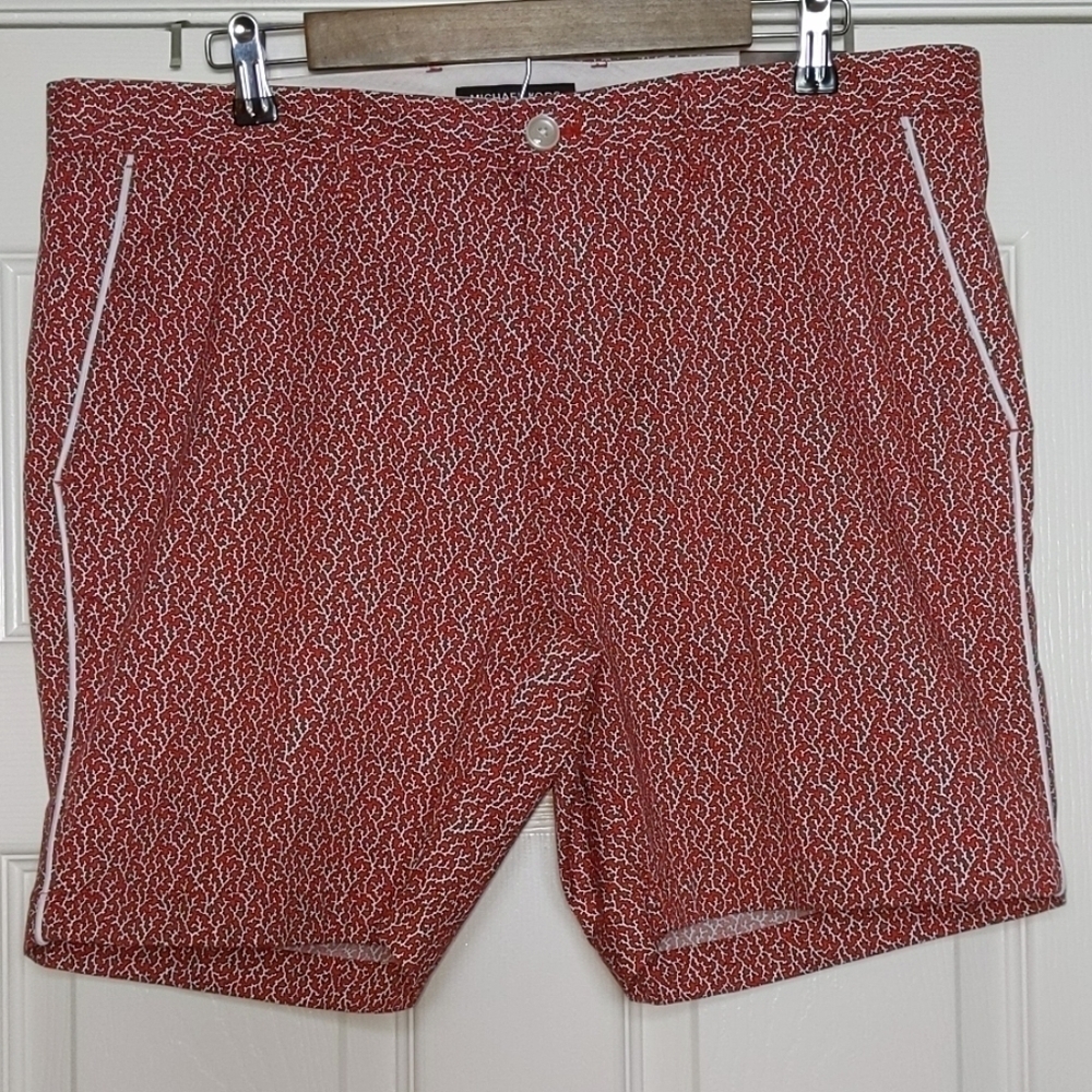 Men's NWT MICHAEL KORS Sea Coral Stretch Shorts